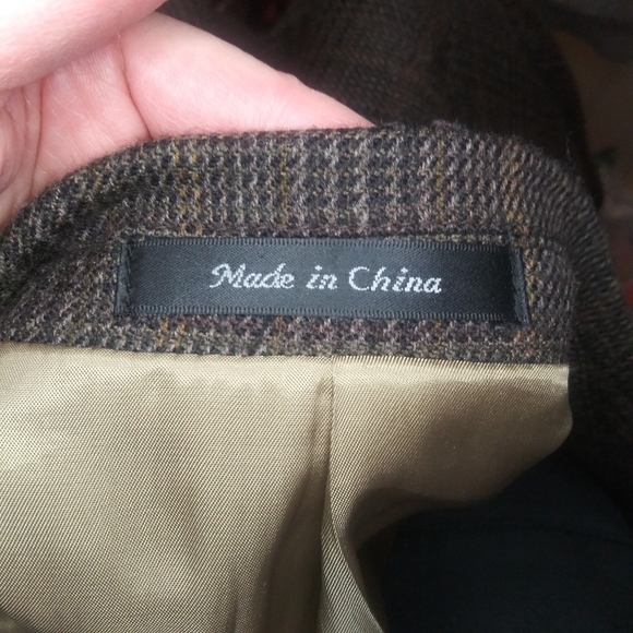 Ralph Lauren Men's Wool Brown Tweed Plaid Sports Coat/Jacket - Picture 7 of 11